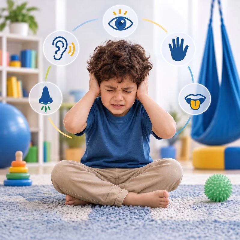 الاضطرابات الحسية عند الاطفال