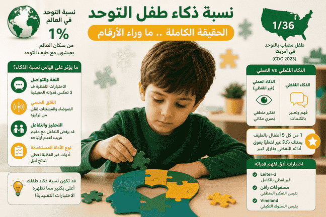 نسبة ذكاء طفل التحد